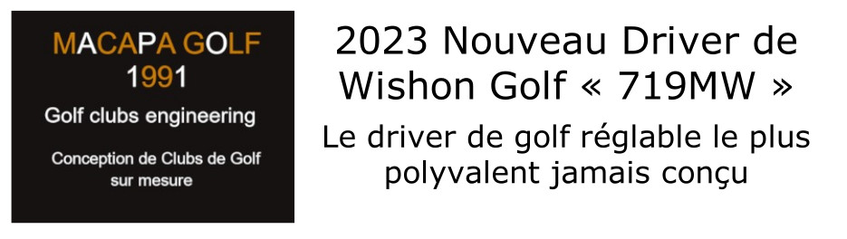 Lire la suite à propos de l’article Nouveau Driver 2023 Wishon Golf 719 MW