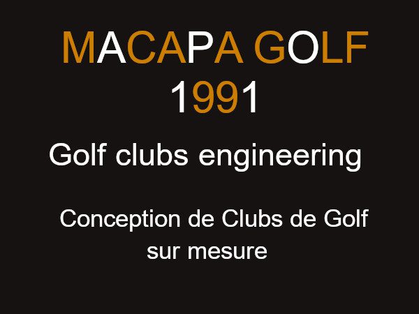 Clubs de Golf sur mesure Fitting Golf ingénierie Conception